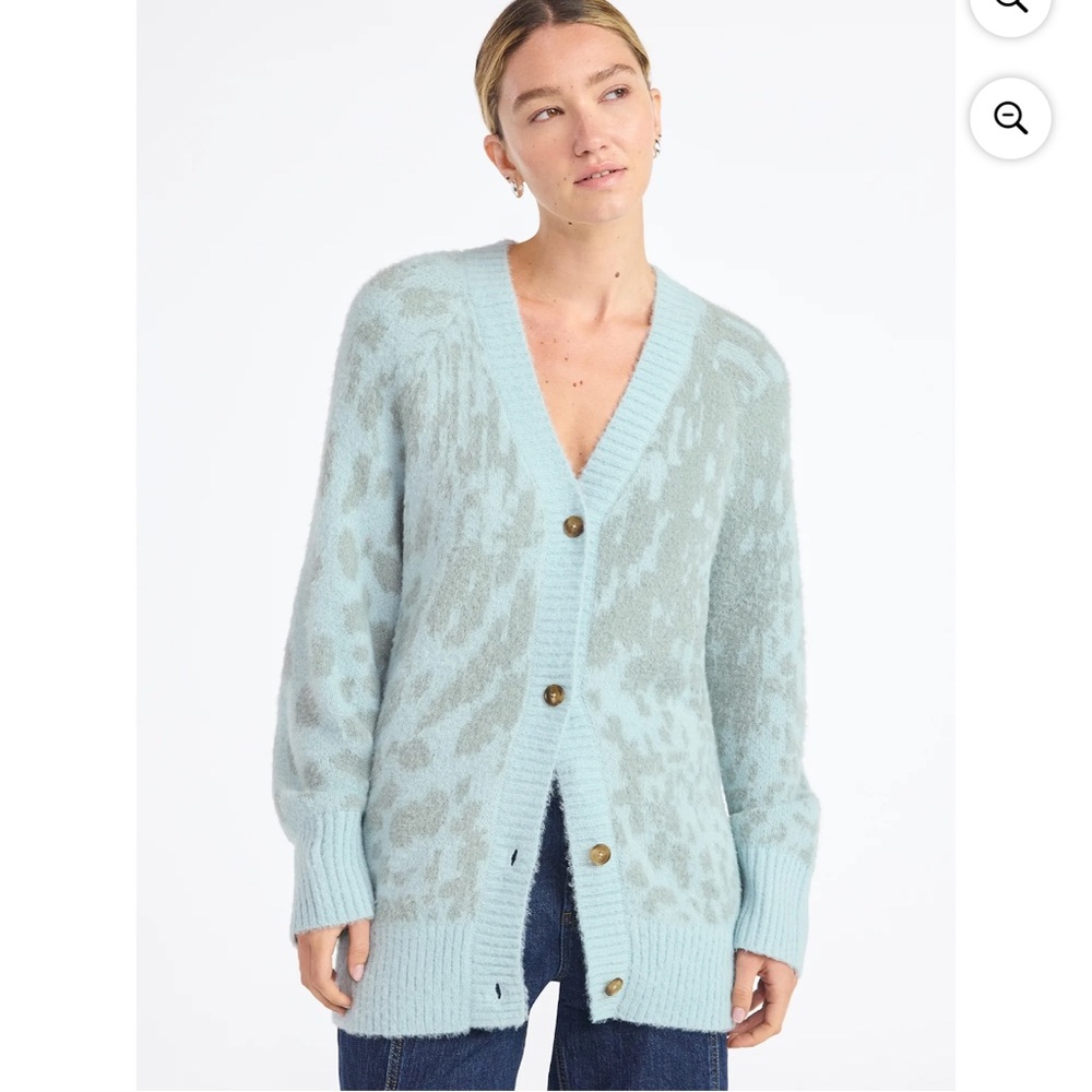 Scoop Oversized Cardigan Sweater - Picture 3 of 7